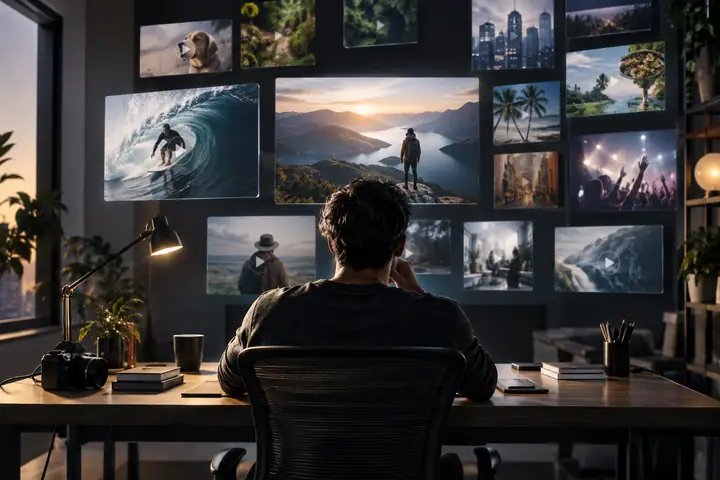Find viral and trending videos workspace